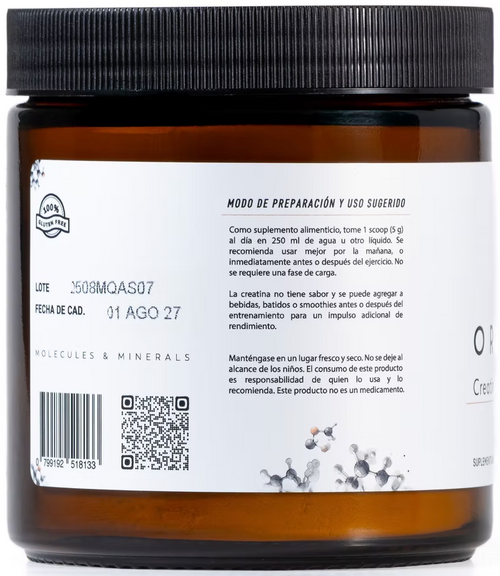 Creatina Monohidratada Creavitalis® - Origen