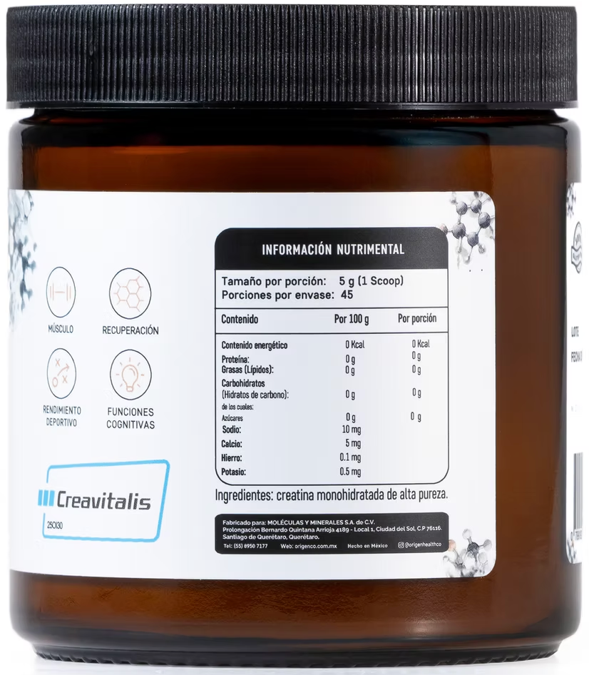 Creatina Monohidratada Creavitalis® - Origen