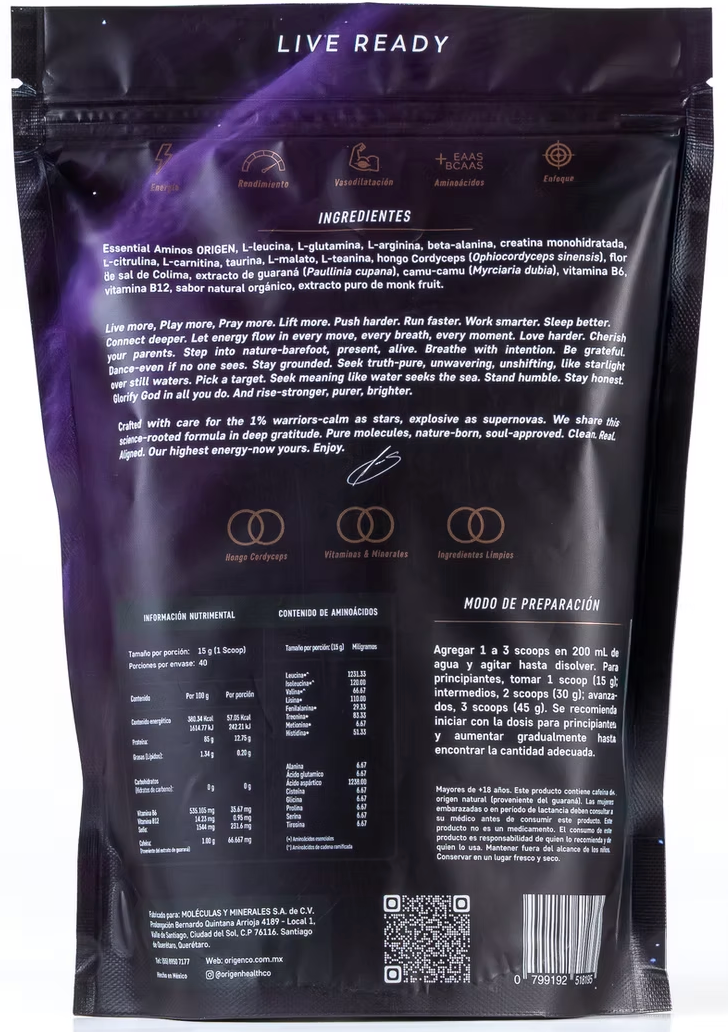 ORIGEN-Pre-Workout Supernova