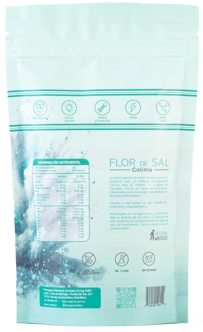 ORIGEN-Flor de Sal