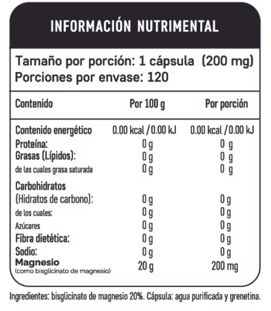 ORIGEN-Magnesium Bisglycinate
