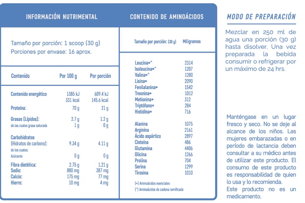 ORIGEN-Proteína Vegetal Vainilla